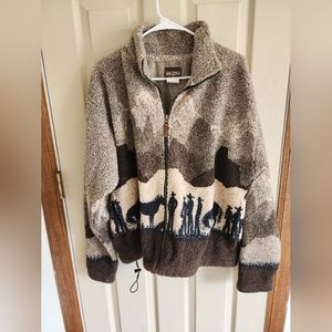 Outback trading company woman's zip up size M.